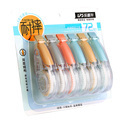 Affordable 6-Piece Office Style Correction Tape Set in Blister Card, 72m Total1
