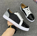 High Quality Men's Classic Gold Rivet Flat Shoes1