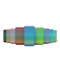 MS-220BT Portable Bluetooth Speaker with Colorful LED Lights and Stereo Sound1