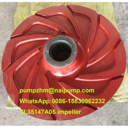 slurry pump impellers from Naipu factory