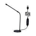 Adjustable Gooseneck LED Bedside Lamp with Timer and Brightness Dimming - Perfect for Reading, Spa, and Desk Use1