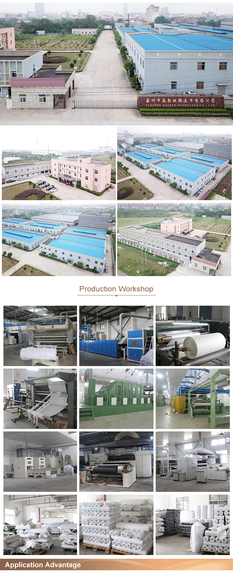 Gaoxin Nonwoven κέντημα κέντημα Υποστήριξη χαρτιού διασταύρωση για ένδυμα υψηλής ποιότητας