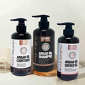 Private Label Organic Argan Oil Hair and Body Care Set1