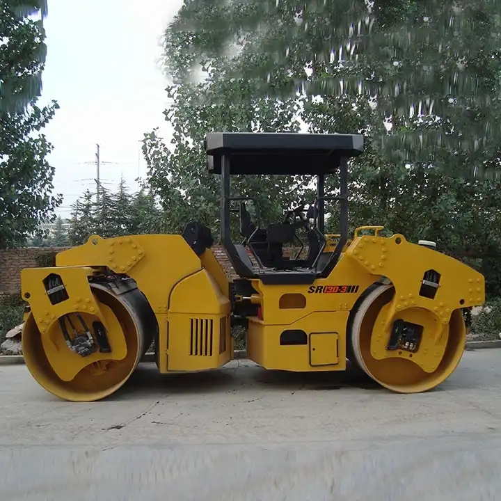 SHANTUI hydraulic vibratory road roller capacity