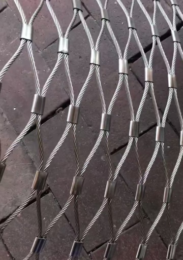 316L stainless steel safety netting fall protection mesh