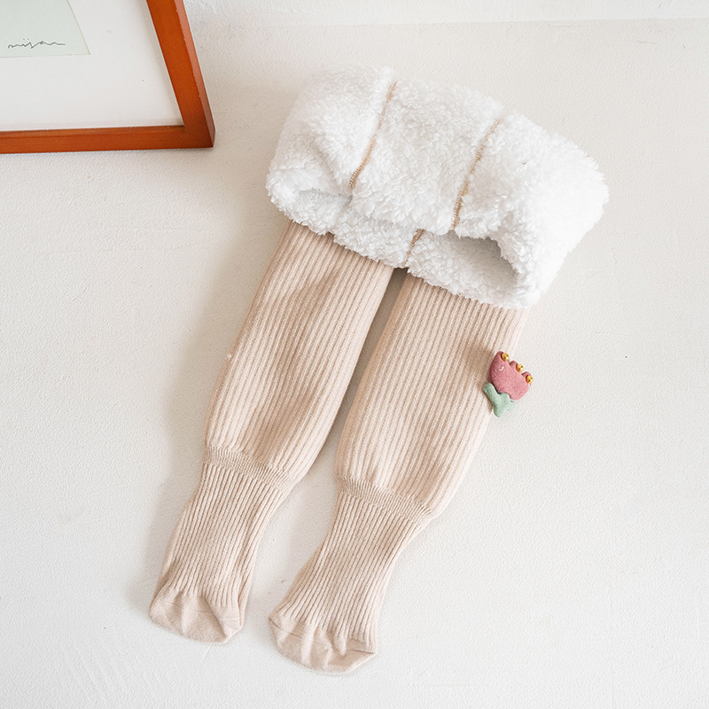 Winter girls' bottom pantyhose
