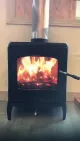 Kayu membakar dapur dapur luar