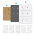 Tuya Smart Home WiFi Wall Switch and Socket - Remote Control LED Touch Switch1