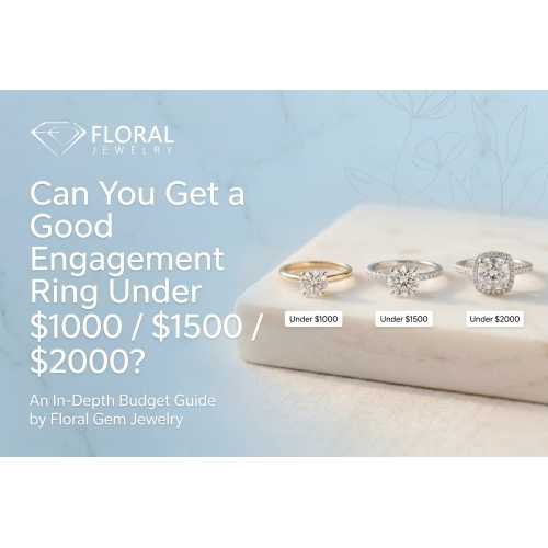 Můžete získat dobrý zásnubní prsten pod 1000 $ / 1500 $ / 2000 $?