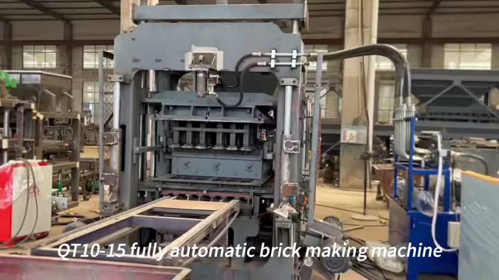 Гидравлическая система автоматическая кирпичная машина QT10-15