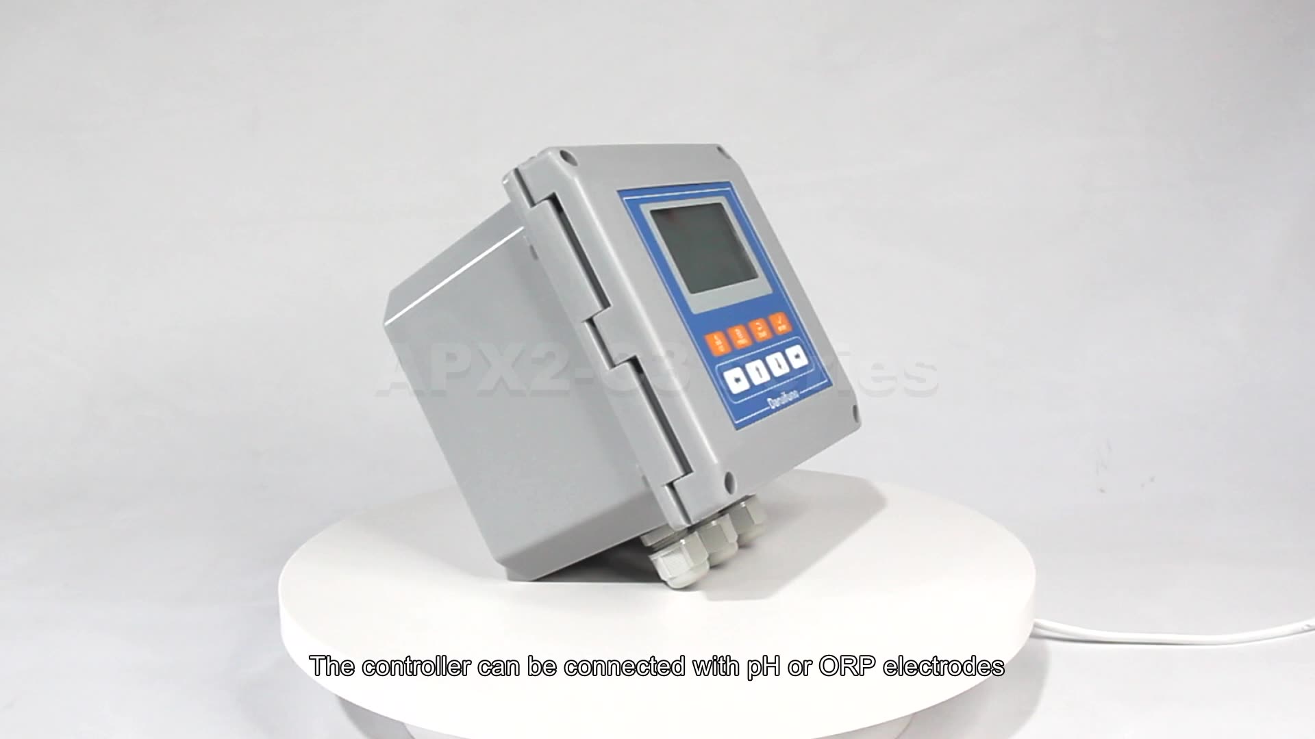 RS485 ORP Controlador de pH Digital Medidor de pH Nuevo llegada IP66 impermeable con bomba de dosificación DC: 18 ~ 36V Daruifuno 0.01ph / 1mV APX2-C3D1