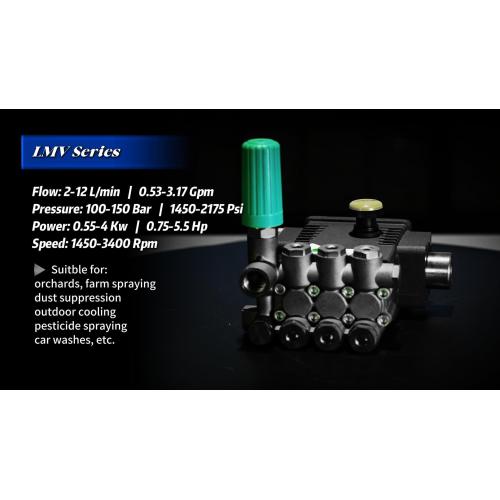 LM Series 100Bar Industrial Triplex Plunger Pump
