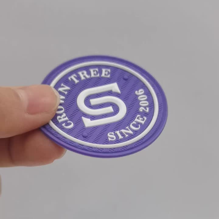 Label pemindahan haba silikon Acuan Bertekstur