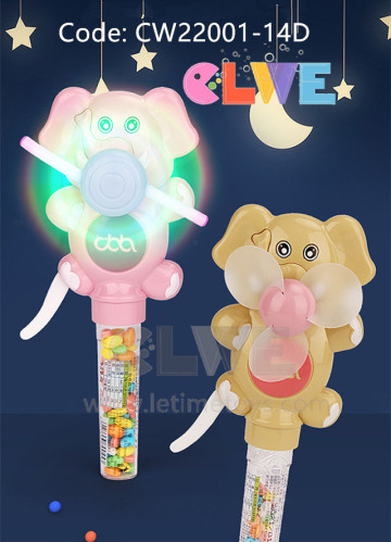 HANDHELD LIGHT UP FAN TOY