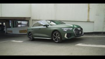 Gothic Blue Green Car Wrap