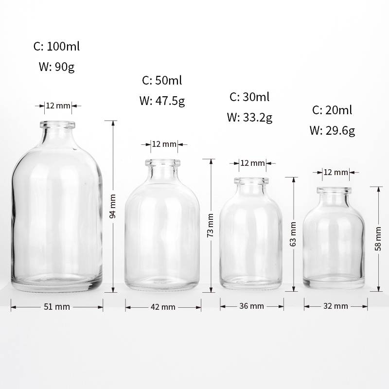 Liquid Medicine Glass Bottle