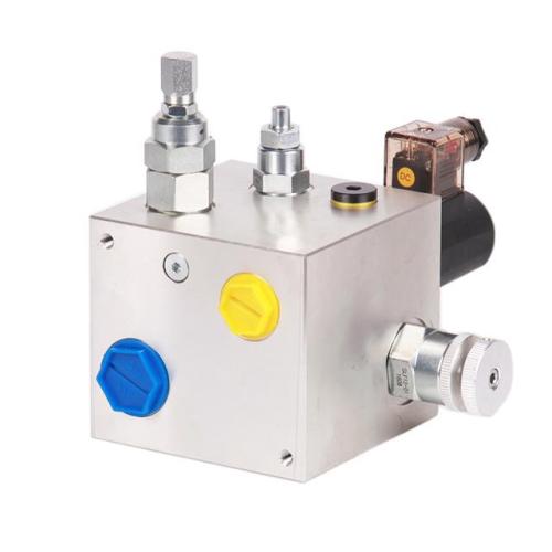 Aluminum Manifold Block with cartridge valve