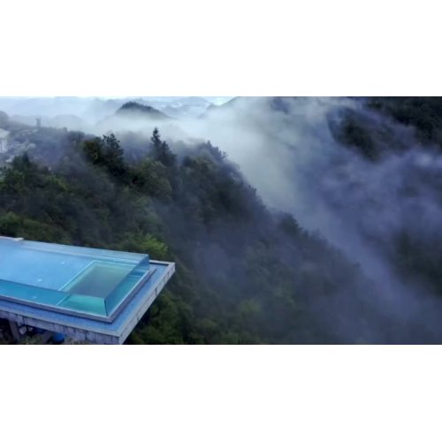 Acrylic swimming pool panan