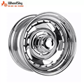 Wheelsky 16 Inch Chrome Steel Trailer Wheels1