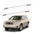 Screws Locking Silver Luggage Rack Rail for 2009 TOYOTA HIGHLANDER1