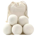 2024 Top Seller: New Zealand Wool Dryer Balls - 6 Pack with Cotton Bag1