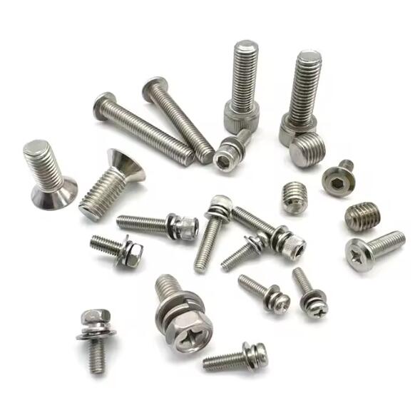 Parafuso SS310 SS321 B8T personalizado com cabeça hexagonal e cabeça de soquete Parafuso prisioneiro OEM ODM de alta precisão para hardware de estrutura de edifício1