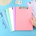 Morandi Color Clipboard Folders with Custom Logo - Waterproof and Sturdy for School1