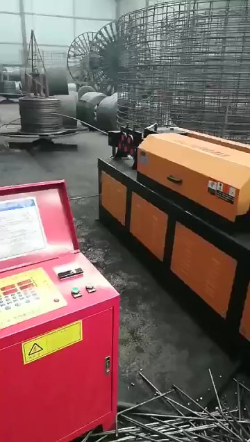 China-Made Steel Bar Coils Straightener and Rebar Wire Cutting Machine1