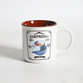 Custom Printed Speckled 15OZ Enamel Ceramic Mug - Ceramic Camping Mug Cups1