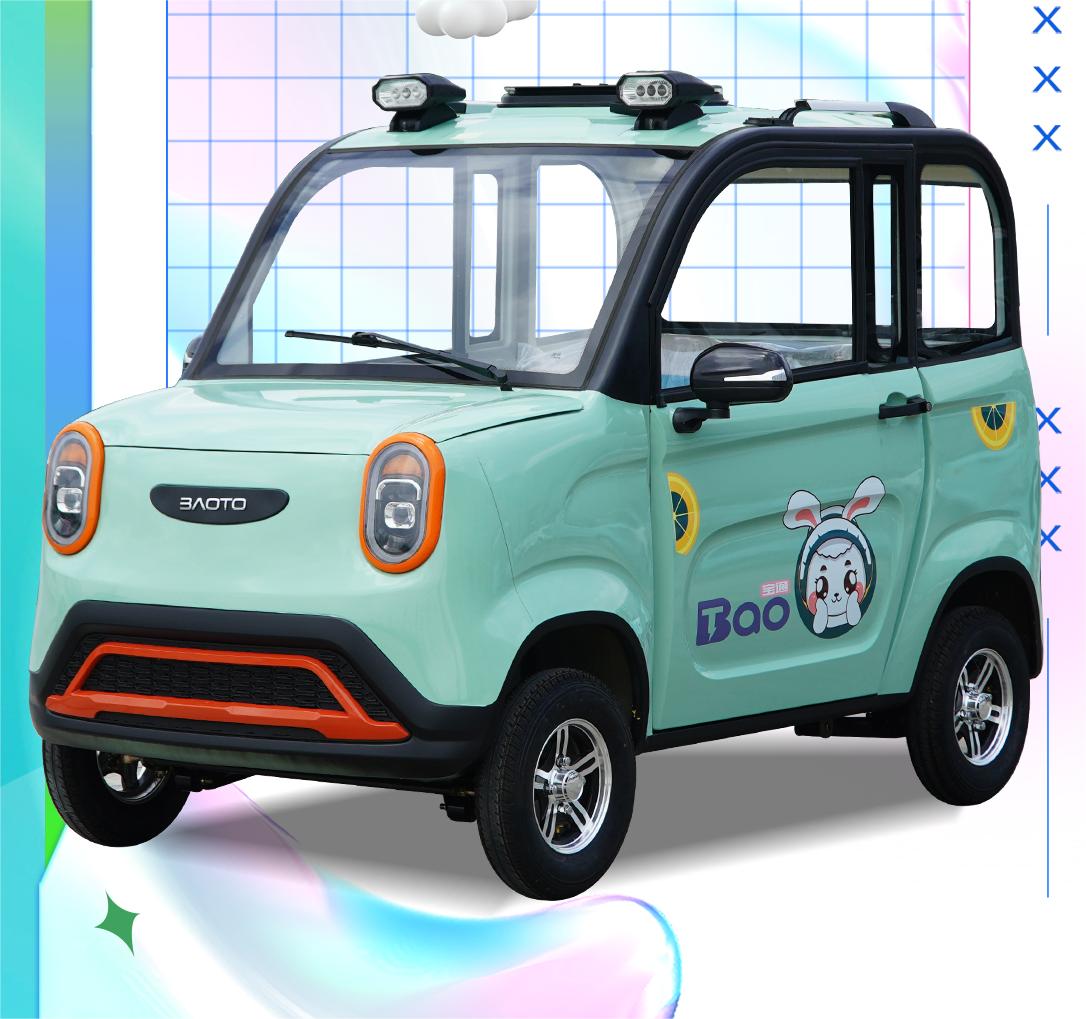 Zhenbao Electric Tricycles fechado