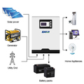 EASUN POWER Factory Directly Panel PV System MPPT Offgrid 48V 5.5KW Hybrid Solar Inverter1