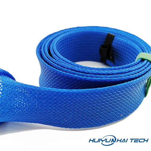 What is the durability of 100% PET Self Wrap Braided Sleeve?