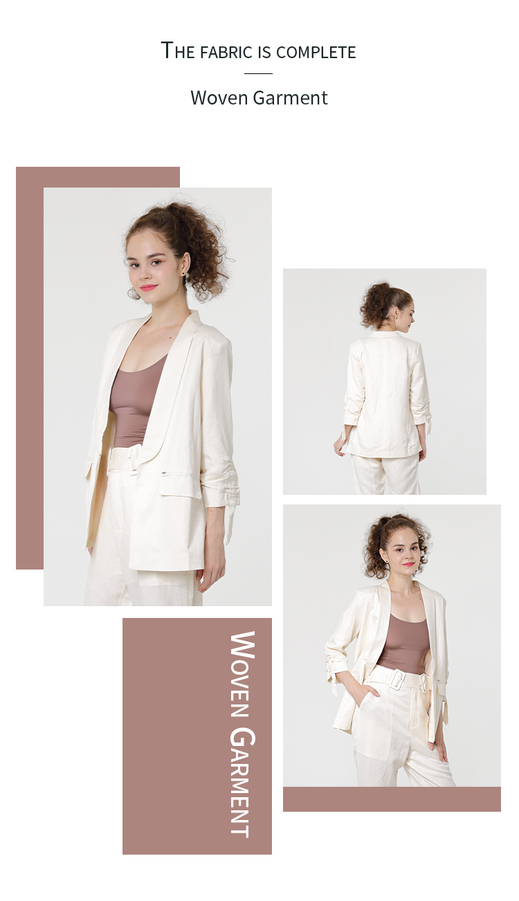 Linen Viscose Lady's Blazer