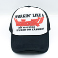 Custom Special Colors Trucker Hat with Embroidered Logo and 3D Powder Puff Printing1