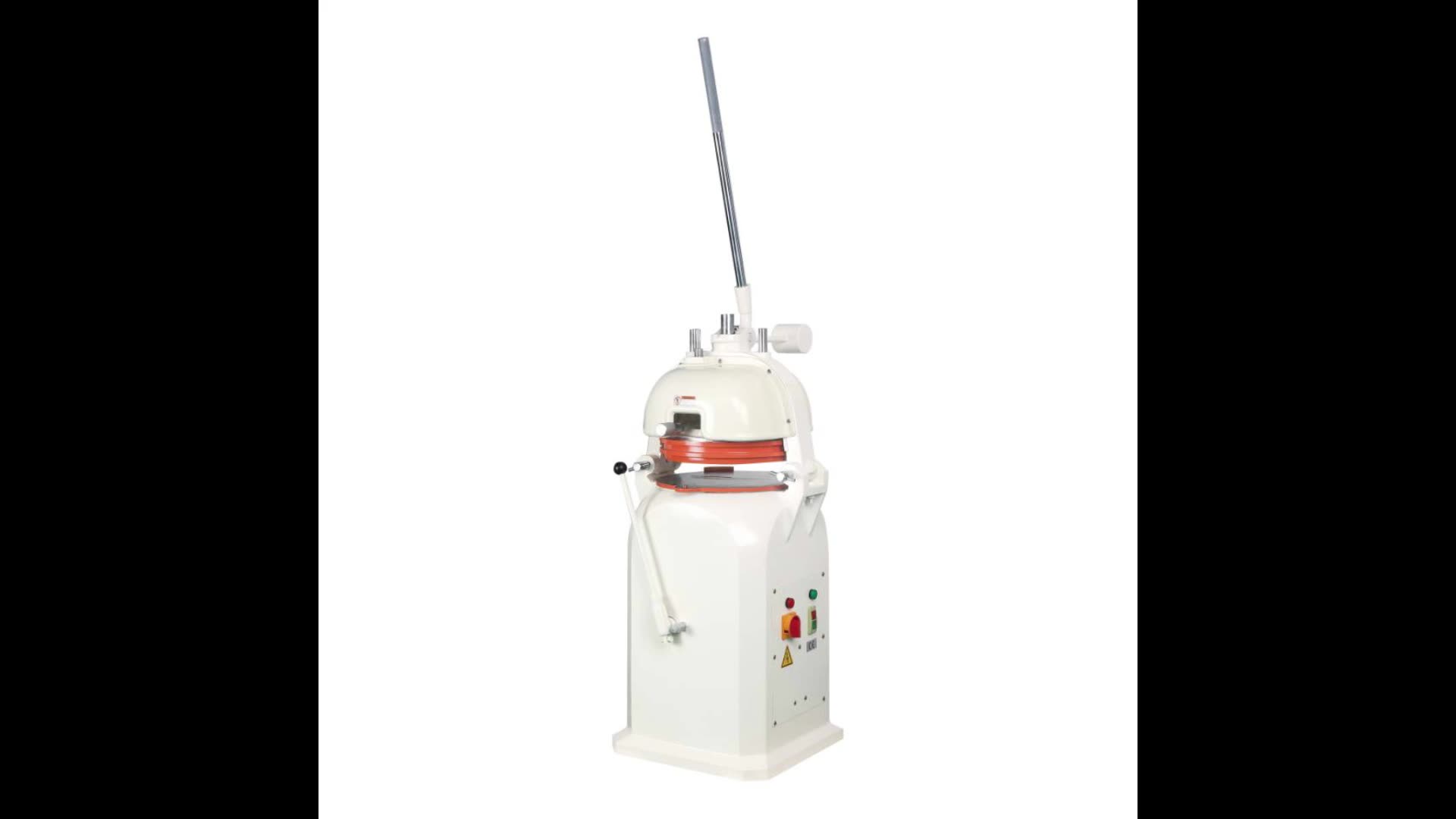 Bakery round bread bun pizza dough divider rounder automatic dough sheeter round and divide cutter1