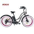 26 Inch 48V 20Ah Step Thru 500W Cruiser Fat Tire Electric Bike1