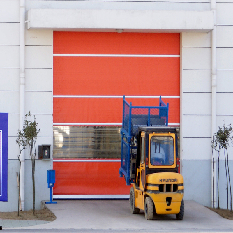 PVC fabric high speed rolling doors