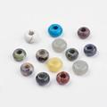 PandaHall Large Hole European Beads: A Collection of Mixed Rondelle Gemstone Beads1