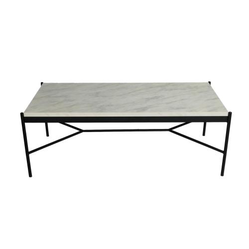 Luxo clássico de luxo de design moderno mesa lateral mesa central mesa de café retangular móveis de escritório