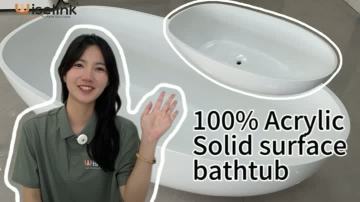 solid surface bathtub