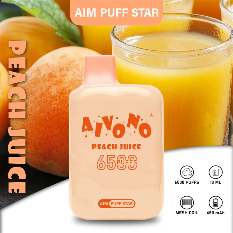 AIVONO AIM-PUFF STAR 6500 Puffs AIVONO AIM-PUFF STAR 6500 Puffs