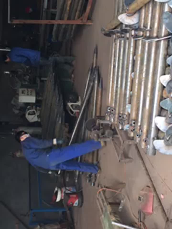 welding helical screw pile