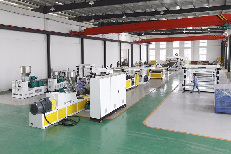 PE Water-Drainage Sheet Extrusion Line