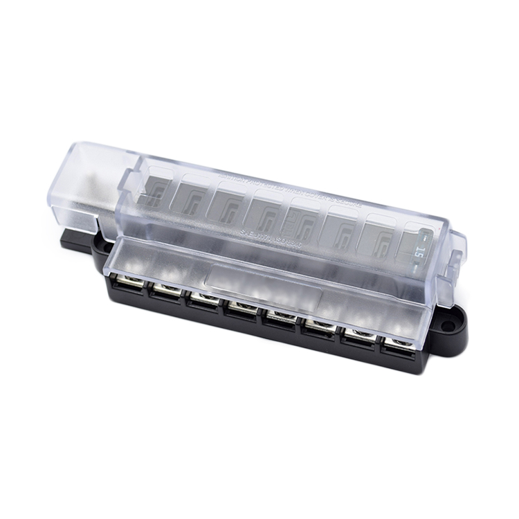 12V ATO ATC Circuit Blade 8Way Multiway Automotive LED Δείκτη Ασφαλείας Ασφαλείας Ασφαλείας Box1