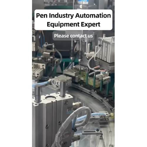 máquina de automação de montagem de caneta