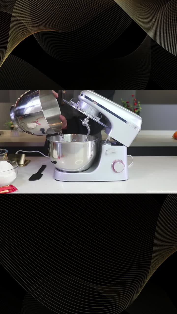 máquina de mezclador de pastel eléctrico de cocina doméstica