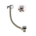 Brass Bath Waste Mixer Filler Overflow Combination Bathtub Drain1