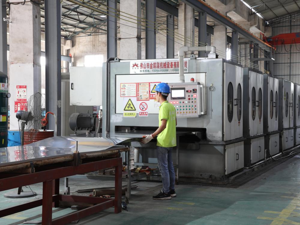 2+Stainless Steel Brushing Production Line