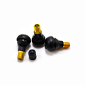 Black Rubber Snap-in Valve Stem 36mm for Tubeless Tires - TR4121