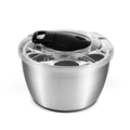Stainless Steel Large Capacity Hand Manual Pull Cord Lettuce Vegetable Spinner Salad Spinner1